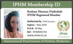 IPHM Badge - Roshani Shenazz Nadirshah
