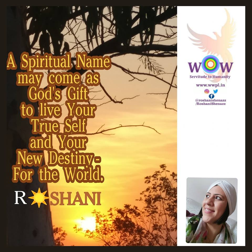 What is a Spiritual Name? – Roshani